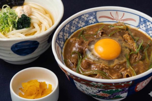 カレー丼セット大画面